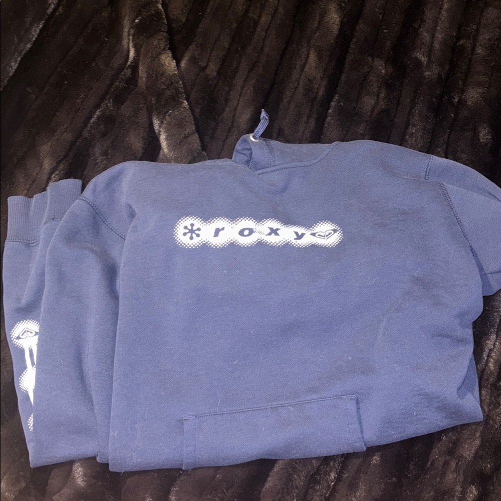 Navy Blue Roxy Hoodie